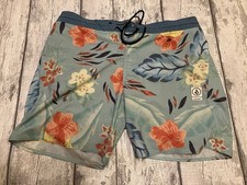 Volcom Slingers Floral Board Shorts Trunks Men's Size XL