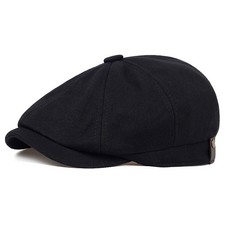 8 Panels Newsboy Flat Cap Mens