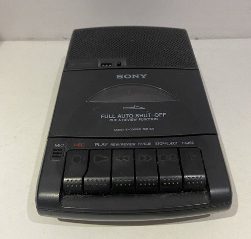Sony tcm 939 portable cassette - portable,