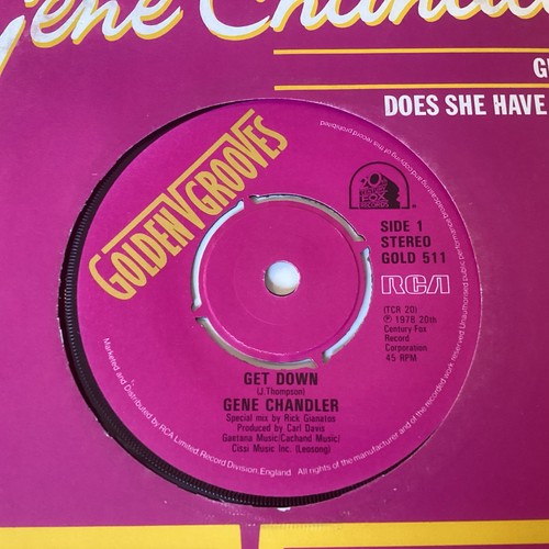 Gene chandler get - chandler;, down