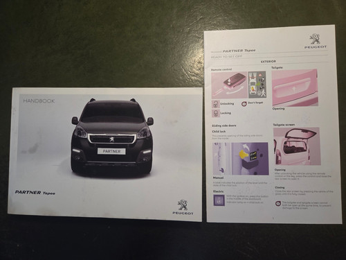 Peugeot partner tepee 2015 - peugeot,