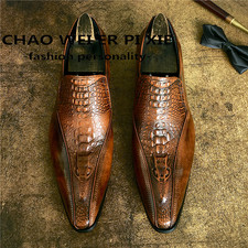 New British Men's Pointed Toe