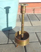 (#B374)  brass shell WW1 trench art candle stick militaria (Pick up / post world