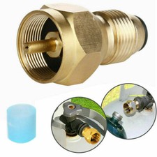 1 Lb Camping Propane Refill Adapter Lp Gas Cylinder Tank Coupler Heater Valve