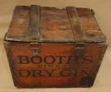 Booths Finest Dry Gin Wooden