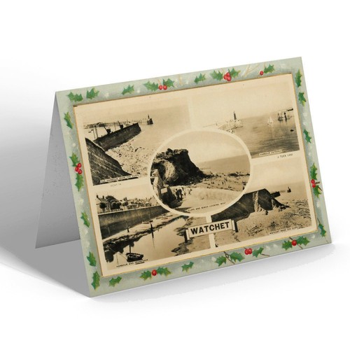 Christmas card vintage - christmas,