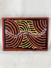 RARE Aboriginal Dot Painting Australian Artist KIM BUTLER 1971 - 2016 painting 3