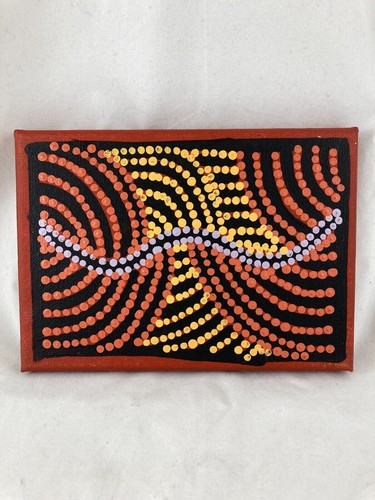 Rare aboriginal dot - aboriginal, painting
