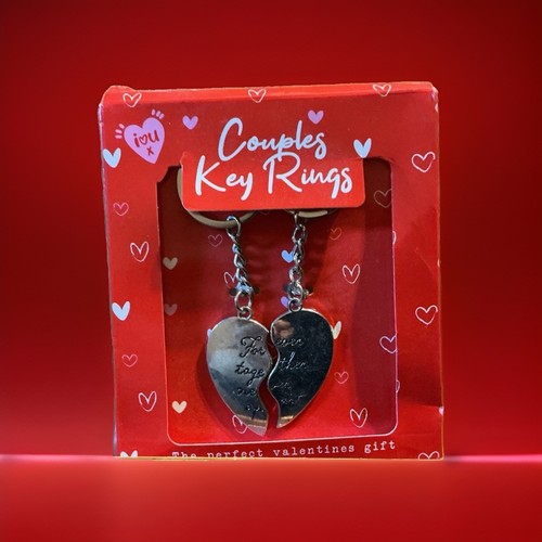 Half heart keychain for - half,