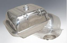 LAMBRETTA S3 S2 LI SX TV SPECIAL POLISHED STAINLESS STEEL 13L PETROL FUEL TANK