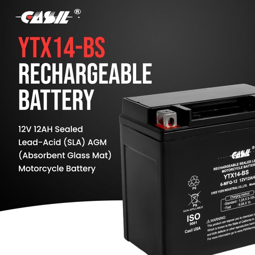 Ytx14 motorcycle battery - motorcycle,