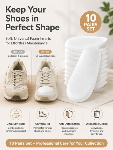 Pairs shoe shaper inserts - 10,