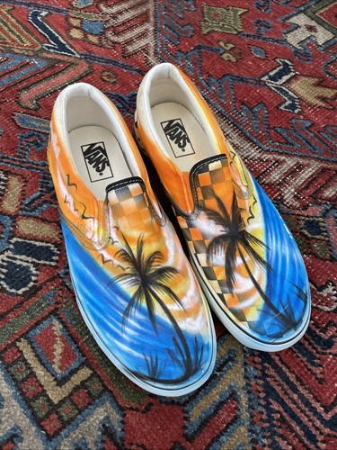 Vans custom airbrushed - airbrushed, shoes