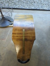 ANTIQUE SHOE  SHOESHINE FITTING SIZING STOOL CHAIR