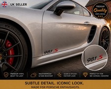 Porsche Cayman S 981 Decal |