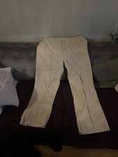 TU (Sainsbury) Men’s Vintage Cotton/Linen Trousers.    36 x 32.  J2