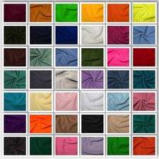 Polar Fleece Anti Pil Fabric Plain Blanket Winter 150cm Wide