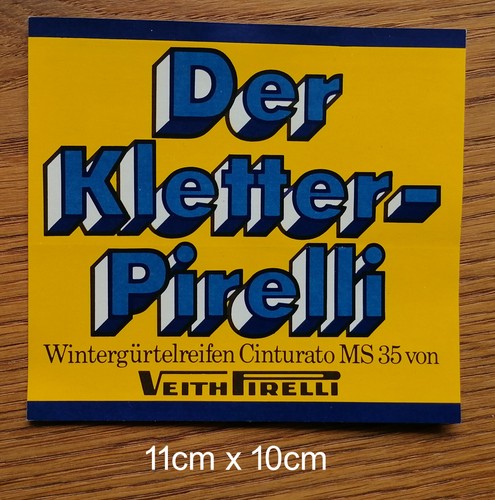 Sticker decal veith - decal, pirelli
