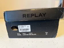 Replay Men’s Black Lace Up