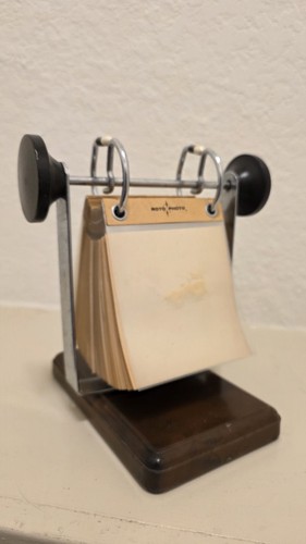 Vintage roto photo rolodex - roto,