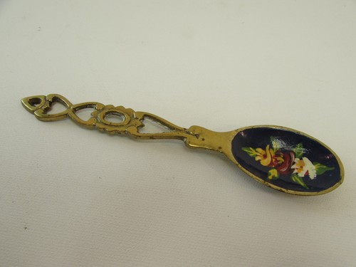 Antique brass love - (ref1cv4),