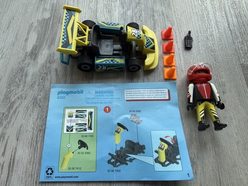 Playmobil 9322 race kart car