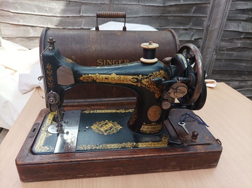 Antique singer 28k hand - antique,