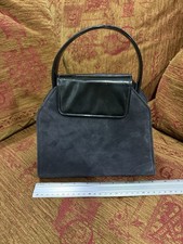 Vintage Eaton Black Suede &