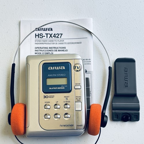 Aiwa tx427 cassette player - aiwa,