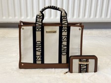 River Island cream brown