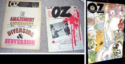 45 uk magazines - oz,