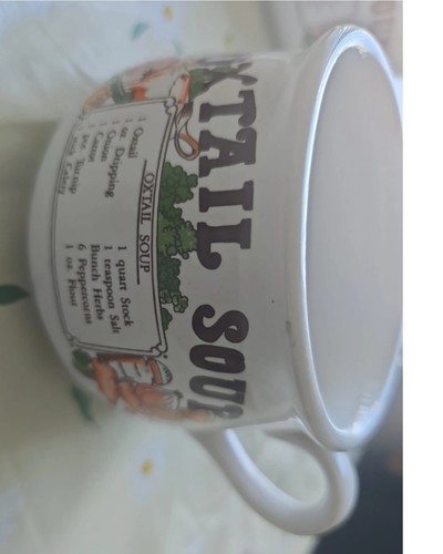 Vintage oxtail soup recipe - soup,