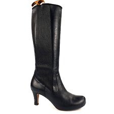Clarks Knee Boots Black