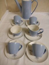 Johnson Brothers..  SNOW WHITE BLUE Coffee Set