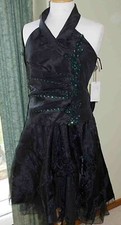 Evening Party Dress with Net