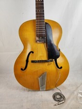 HOFNER Senator Guitar No. 1174 Very Rare 1958 Amplified Acoustic + Rock Case