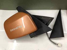Scratched 2003 Daihatsu Tanto Drivers Offside Door Mirror Metallic Orange