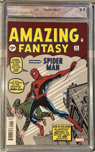 Amazing fantasy facsimile - amazing,