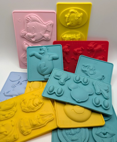 Disney silicone moulds x11 - silicone,