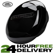 Genuine Land Rover - Defender Gloss Black Spare Wheel Cover - VPLEW0157