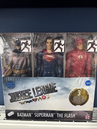 Justice league mattel - 3, pack