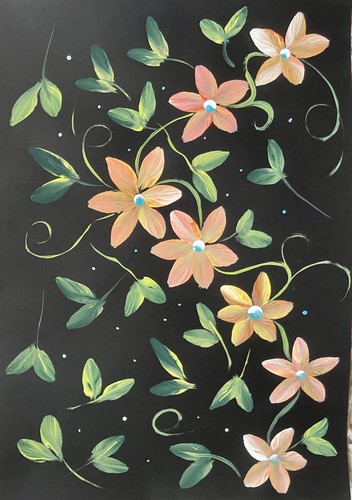 Modern abstract painting - modern,