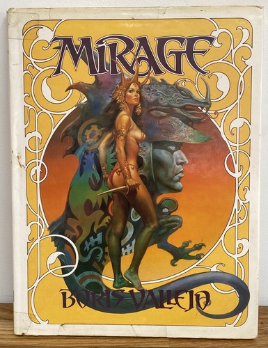 Mirage book boris vallejo - book,