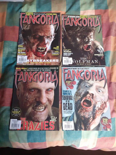 Fangoria magazines 2010 nos - magazines,