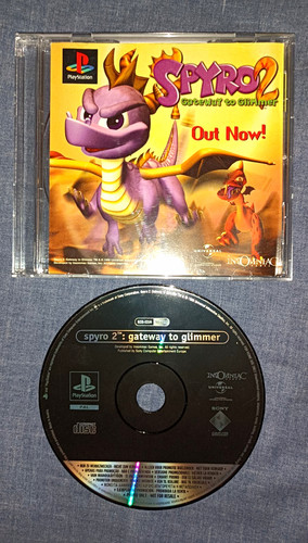 Ps1 promo game spyro gateway - promo, 2