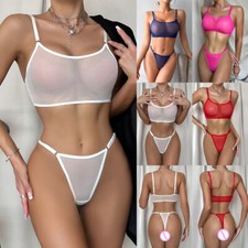 UK Women Mesh See Through