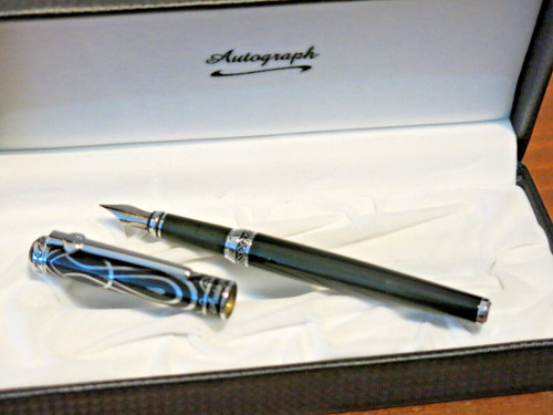Autograph fountain pen - pen,