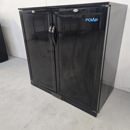 Back bar cooler double - bar,