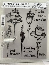 Stampers Anonymous Tim Holtz 'Abstract Florals' CMS479