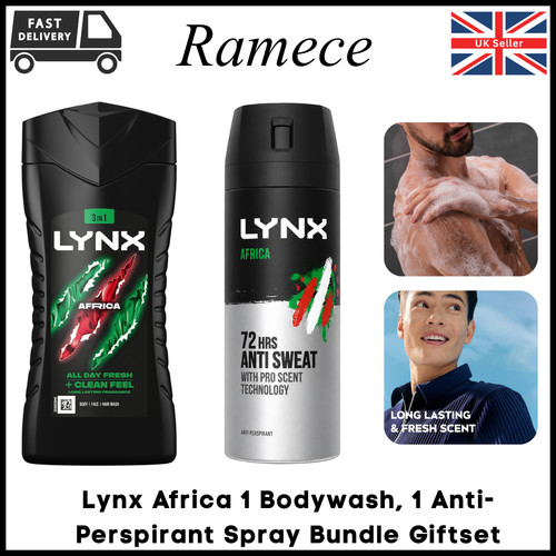 Lynx africa bodywash 225ml - bodywash,